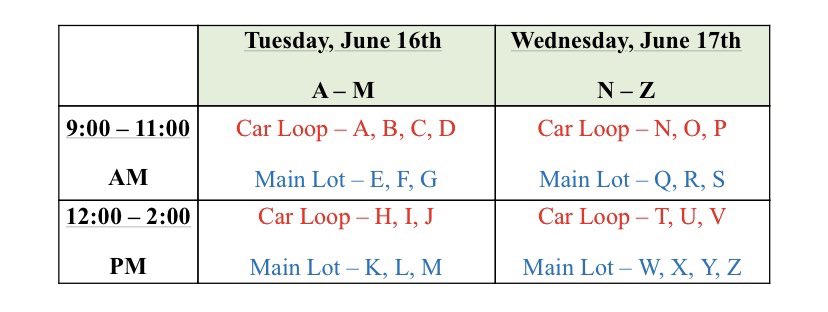 LyonsMill's tweet photo. 20 minutes left for Student Supply Pickup today! Tomorrow is the last day to pick up your supplies! https://t.co/0lG7oOU0TM