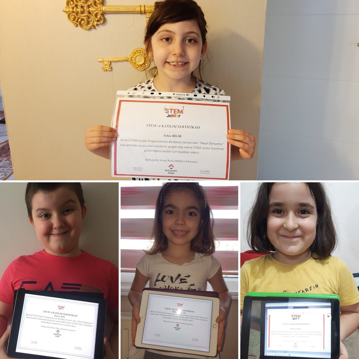 STEMjunior fuarını online yaparız da sertifikamız olmaz mı?✨ #STEMeducation #STEMjunior @StemCocuk @stemistlab @BursaModernBK @cuneytd1 @benaykaragz