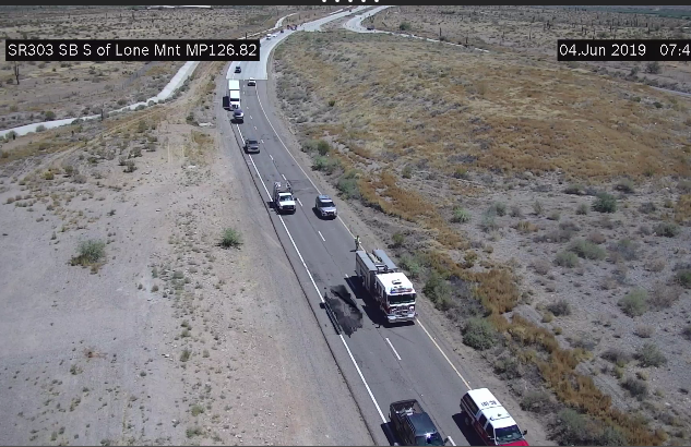 JustListedBC's tweet photo. Top story: @ArizonaDOT: 'L-303 SB near Happy Valley: Left lane blocked by a crash. #phxtraffic ' https://t.co/5TOifXNa27, see more https://t.co/OkUNnsmAO1