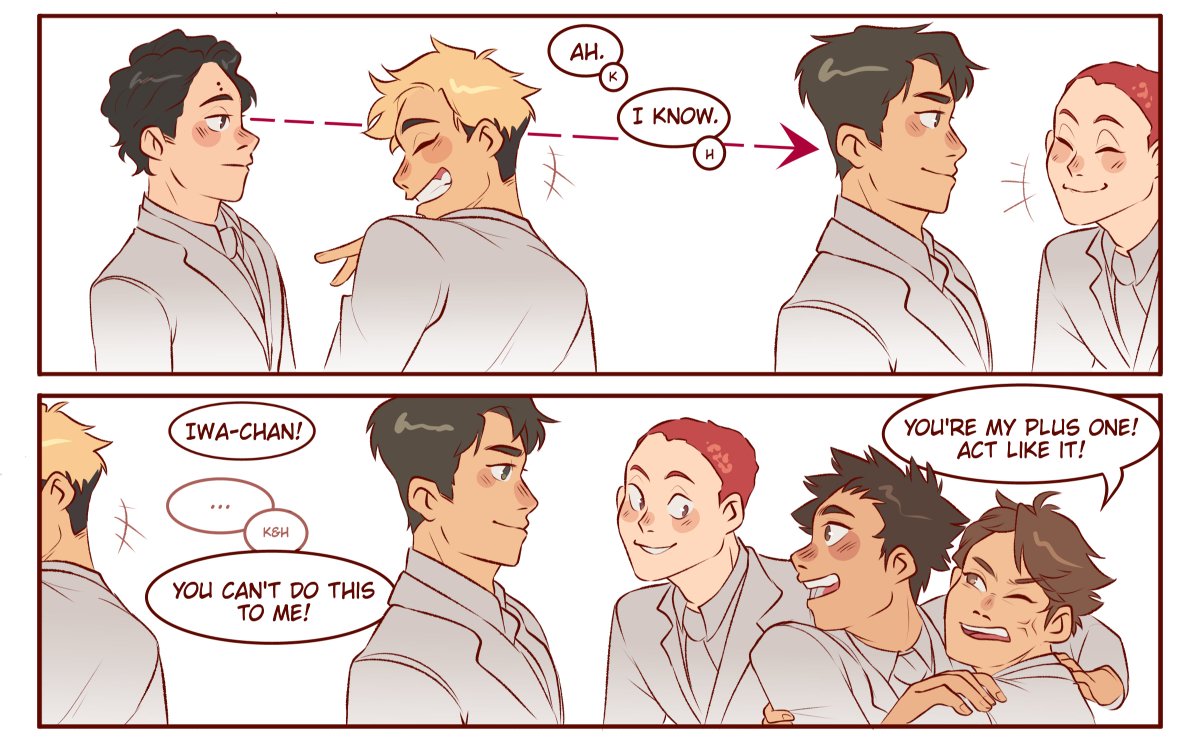 "This is watching you come back from Brazil all over again."
#haikyuu 