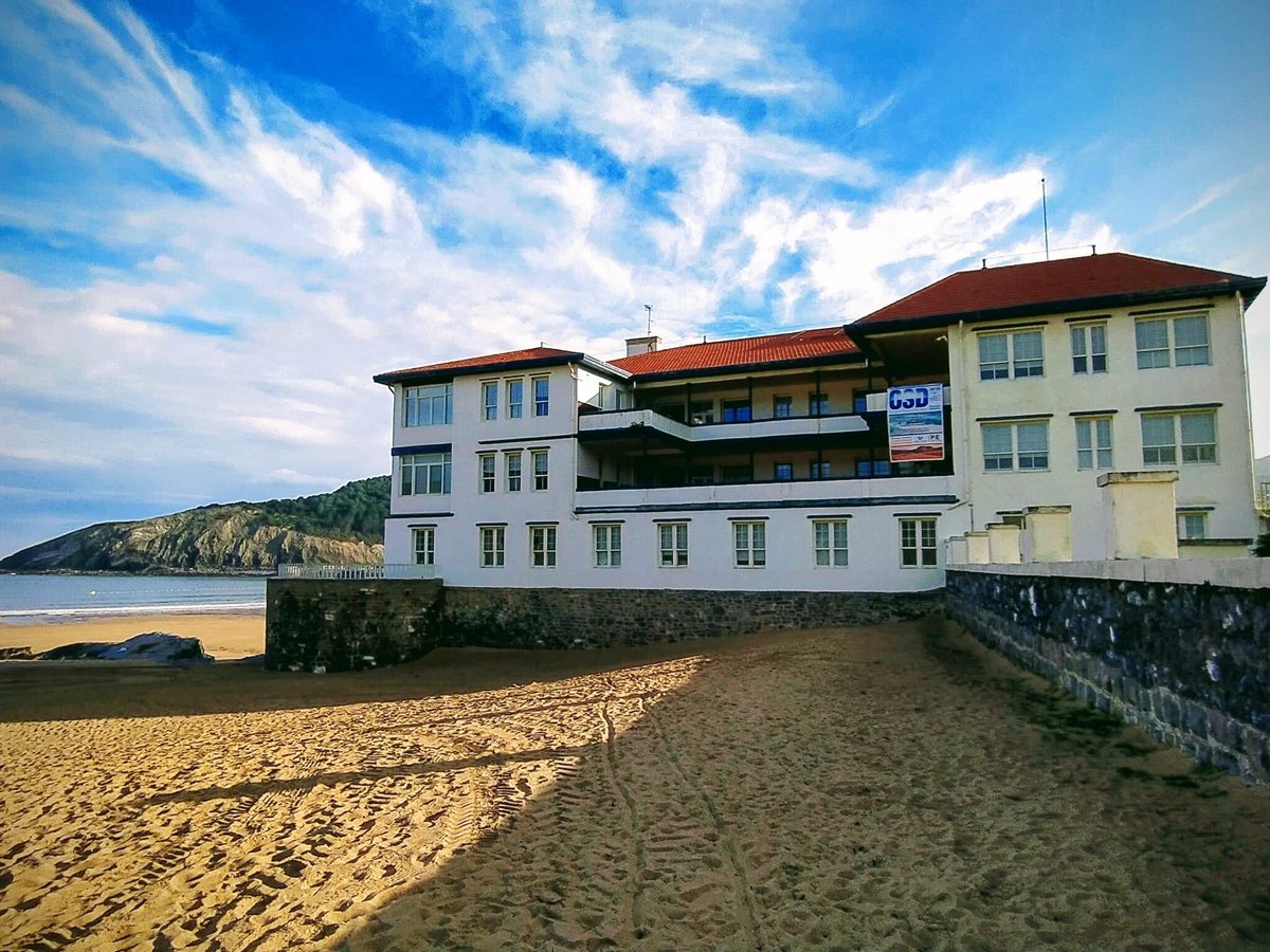 EMBRC_EU's tweet photo. #OceanSamplingDay2020 poster is up &amp; flying free in the Basque Country! Thanks Plentzia Marine Station, an EMBRC member, for spreading the word. 
Countdown continues: 5 more days until it's time to sample coastal waters around the globe. https://t.co/EcFp2M4gER https://t.co/guJxJreNZd