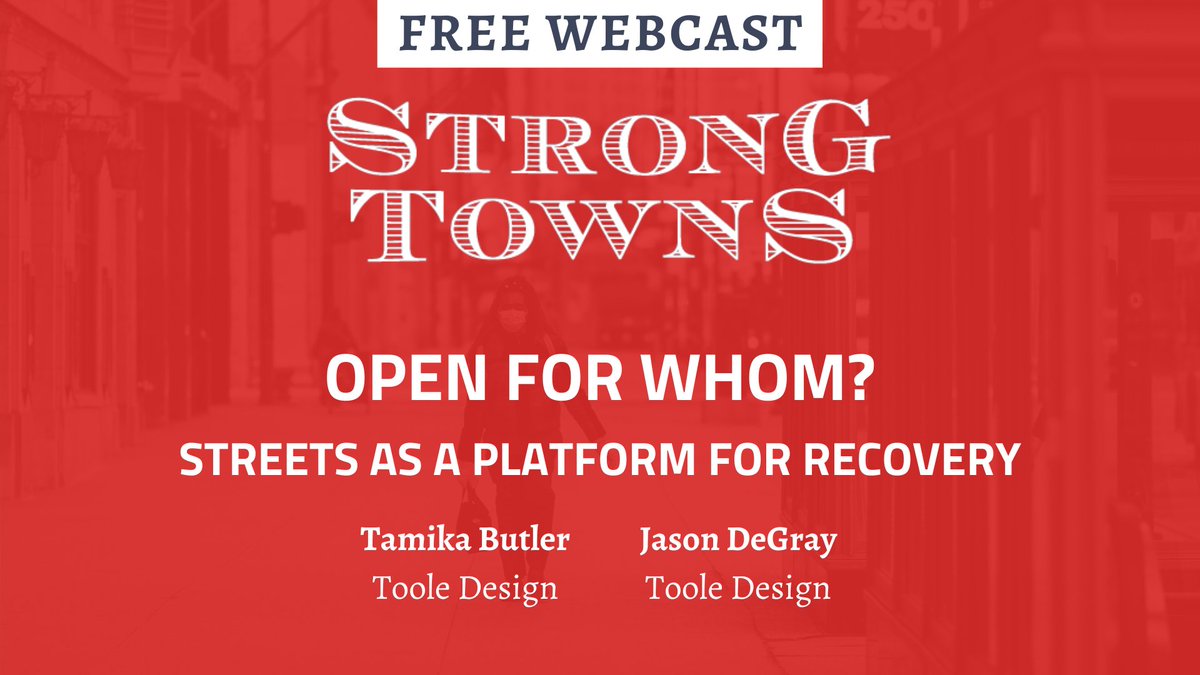 JennyG_24's tweet photo. "Is our antiquated transportation system only hard-coating where existing inequities are?" 
We're in a unique space &amp; time for a critical, equitable reevaluation of our policies/programs as transportation professionals #slowstreets #UrbanPlanning @StrongTowns https://t.co/kKYP2UvIEQ