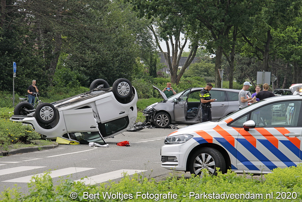 Ongeval Sorghvlietlaan / Gelrelaan Veendam..