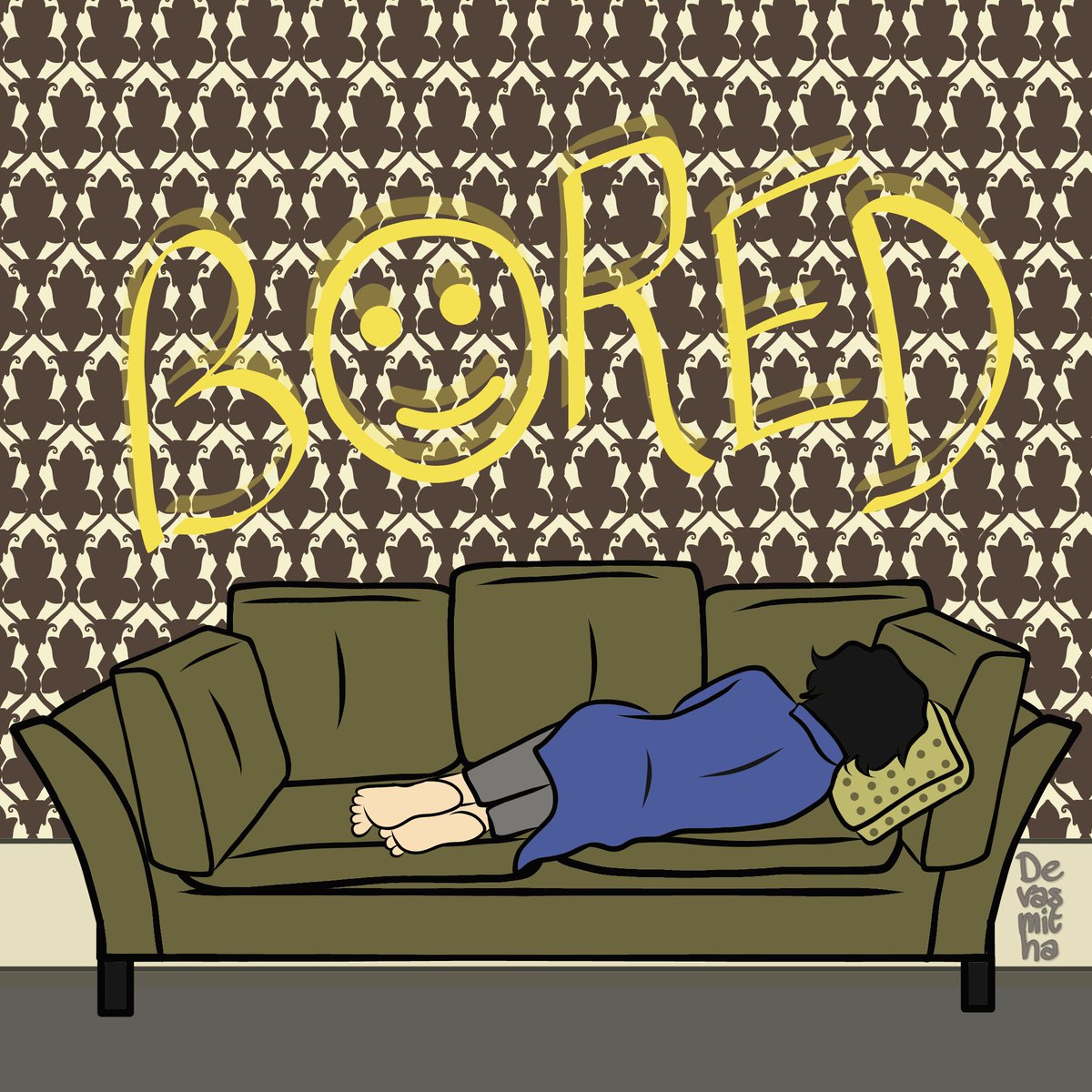 DevasmitaDhar1's tweet photo. Get bored and shoot the wall 💥🔫
-A piece of advice from a highly functioning sociopath 💁🏻‍♂️
#Sherlock https://t.co/QNWGXcubql