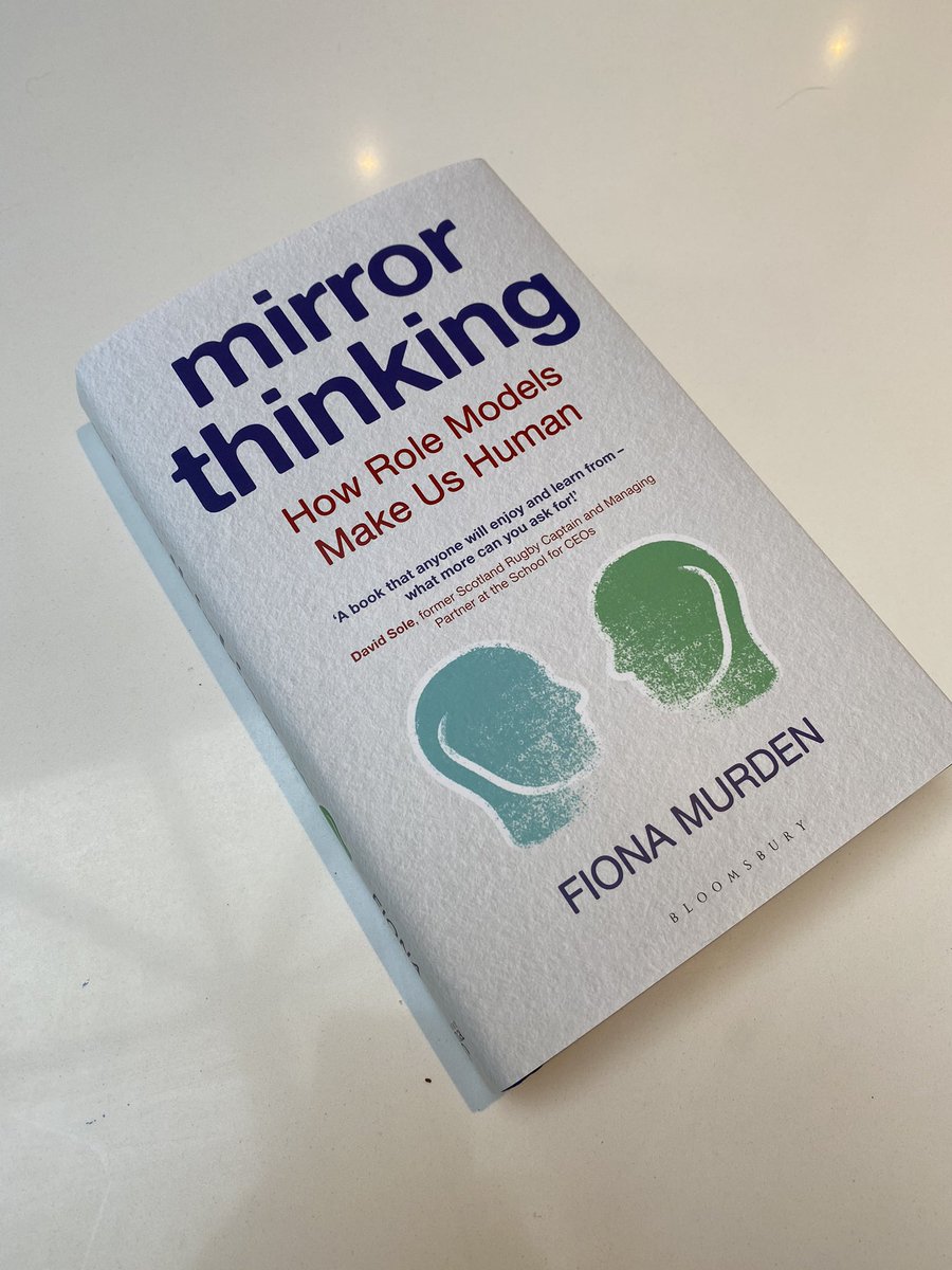 FionaMurden's tweet image. It’s here!!!! #mirrorthinking although I’ve had a book published before I’m still so so excited. I’m really hoping this can help change lives for the better!