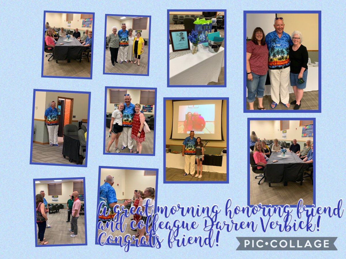 Congrats Darren! Thank you for all of your wonderful years of service. You have truly touched so many children’s, parents, and colleagues lives.