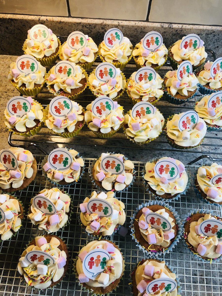 Cakes ready to promote Learning Disability Awareness Week at HMP Berwyn #learningdisabilityweek2020 #PaulRiddFoundation