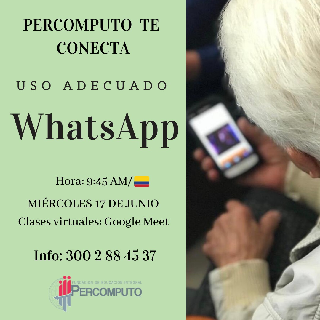 Percomputo's tweet image. Este es un espacio para que nuestros mayores se sientan acompañados y orientados en el uso adecuado de las nuevas tecnologías.

Si conoces algún adulto mayor invítalo a que participe👇 

¿Cómo participar? Ingresa a este link meet.google.com/hnb-itif-qcw