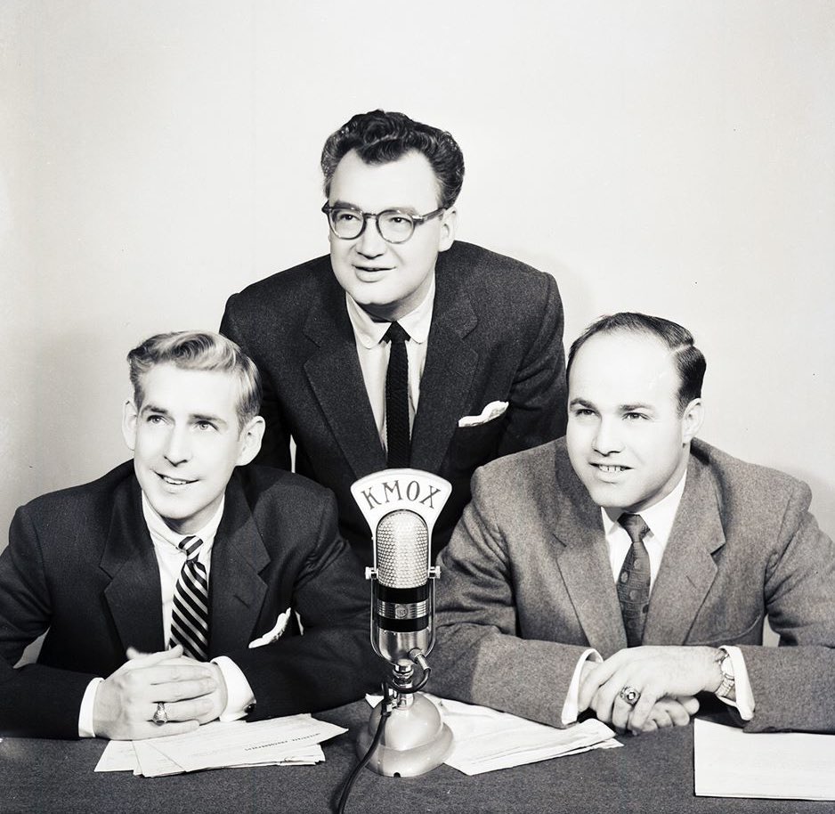 At one time the Cardinals employed Harry Caray, Jack Buck, and Joe Garagiola. An embarrassment of riches.