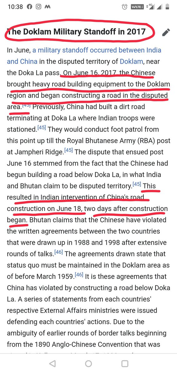 boystrad's tweet image. Disengage as much as possible! We don't want war..
Strange but true Doklam was fought on the same day in 2017
