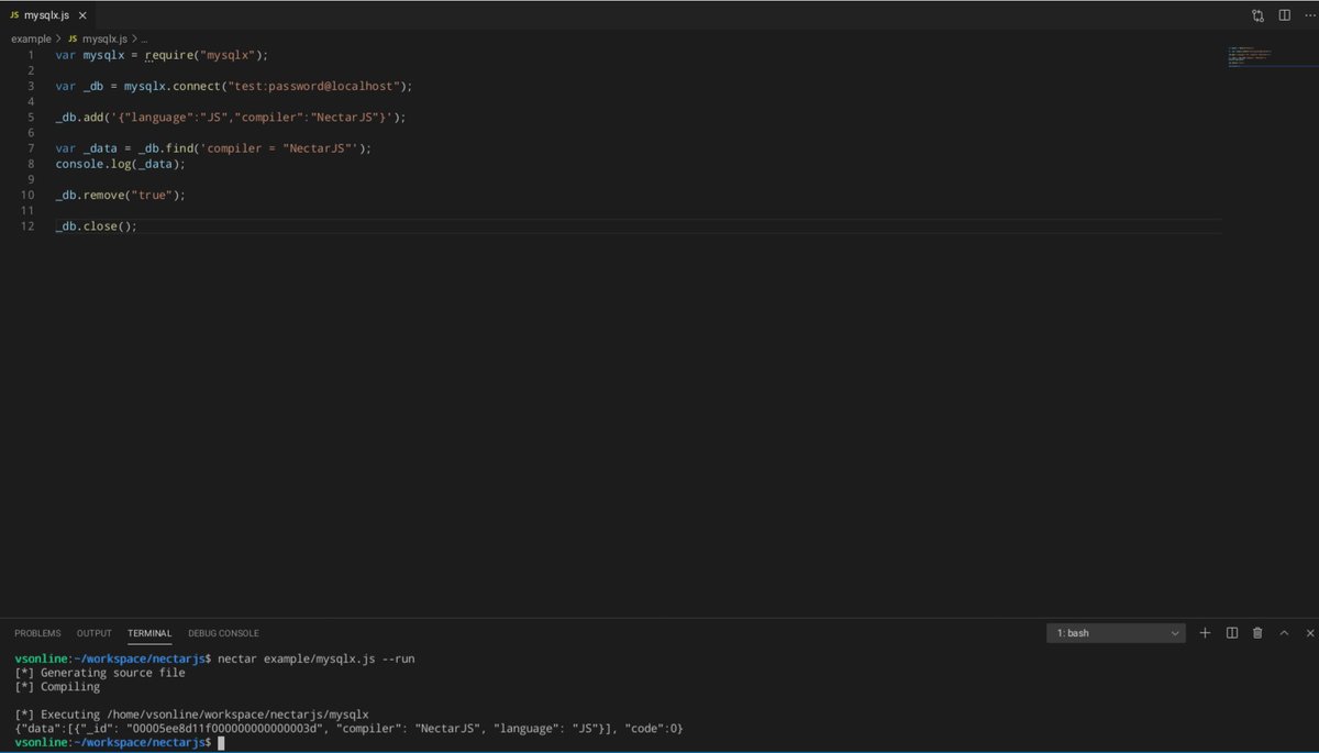 NectarJS's tweet image. #NectarJS owns his @MySQL #database connector with mysqlx, JSON request, collection, documents and more

github.com/nectarjs/necta…

#mysql #javascript #js #100Daysofhacking #100daysofcode #database #data #bigdata #nosql