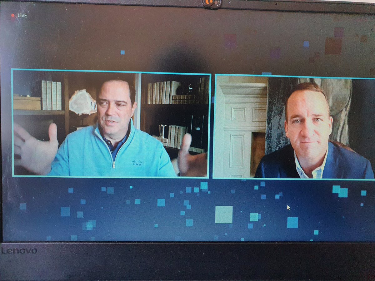 azago's tweet photo. Amazing 2xSuper Bowl Champion  @Peytonmanning86 and Cisco CEO @ChuckRobbins 

Only #CiscoLive https://t.co/JVO0HuTwah