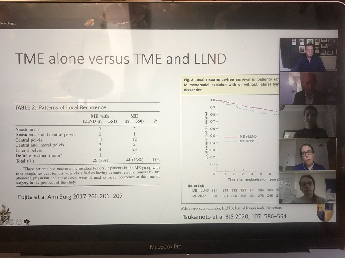 We’re off with our second  @Dukes_Club @ACPGBI debate on routine lateral lymph node dissection in #rectalcancer @drRPB @KirstenBoyle16 @HelenMohan1 @MirandaKusters @TimothyRockall