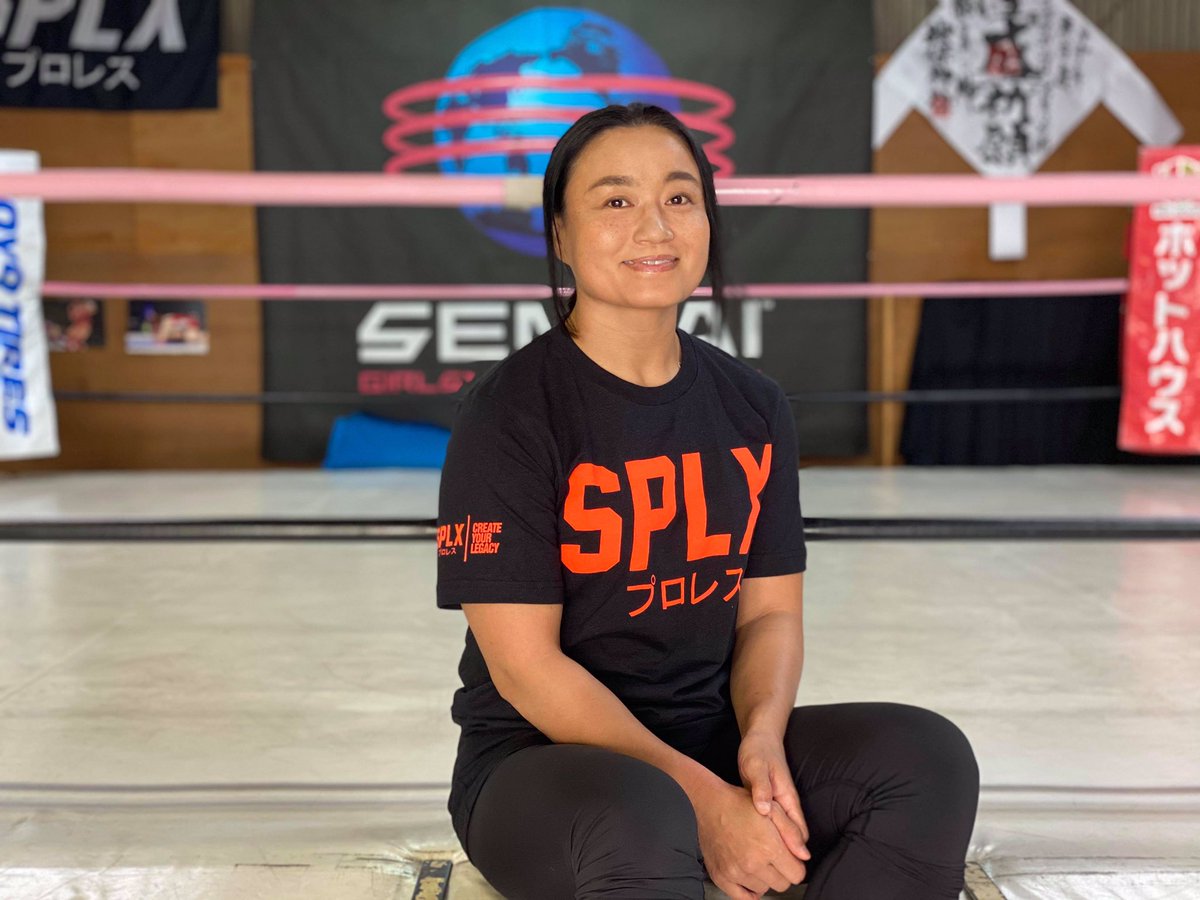 SuplexWrestling's tweet photo. 里村 明衣子 Meiko Satomura
#TeamSPLX #Sendai #SPLX #プロレス https://t.co/XjjYAl9zxy