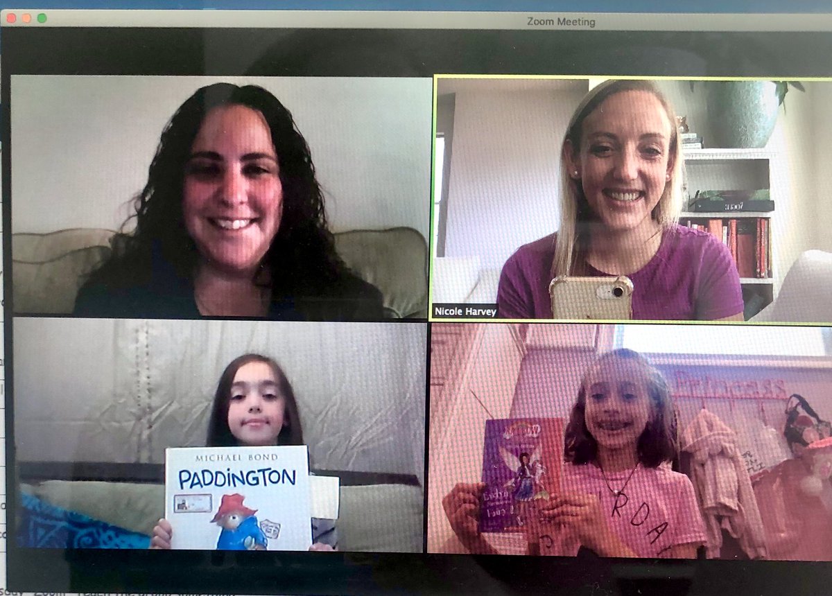 Mrs_Harveyy's tweet photo. 3rd graders had a terrific Tuesday reading their favorite books to the class on Zoom! The students all read with great fluency and expression! We are so proud of how far you have come! #VoorheesVikings #ReadyFor4thGrade @RosenbaumShana @VoorheesPrin https://t.co/QsH5hVLC6A