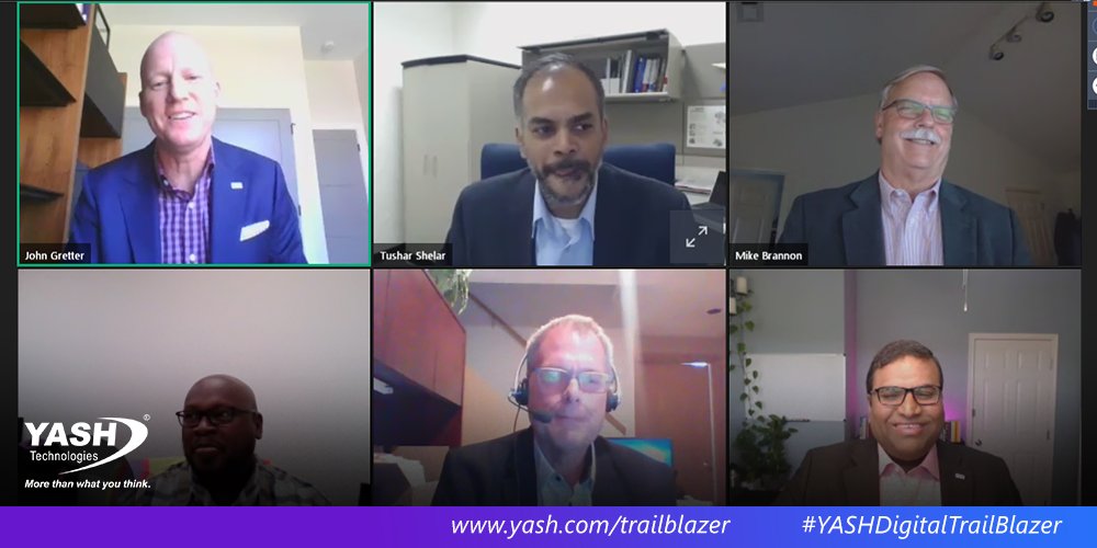 YASH_Tech's tweet photo. Session 4 of #YASHDigitalTrailBlazer is LIVE. Eminent panelists @TechieKumar @JohnGretter are deliberating on #Azure #LandingZone as a critical step in ensuring that the cloud journey is successful. https://t.co/nVYyAwQkmA
@Azure @MSCloud https://t.co/p9FaUEEb6o