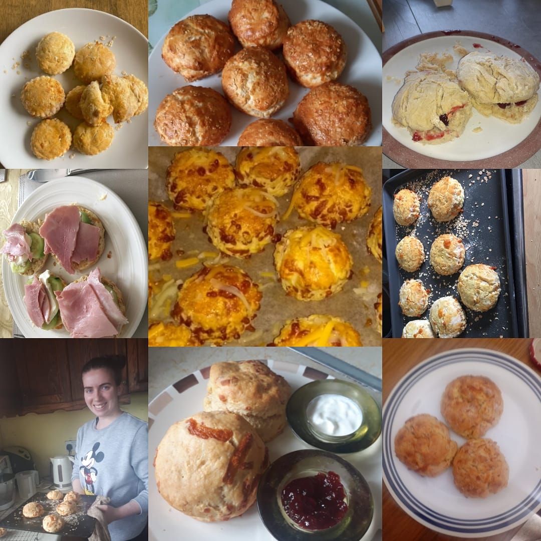 AbilityCork's tweet photo. Cheese scones from last Friday. 
A participant mentioned today that "I love taking part in the #AbilityToCook programme because of the independence it's giving me, when I started I wasn't able to do it by myself and now I am  doing it all himself by just following @chadpbyrne https://t.co/OveJmnSgt7