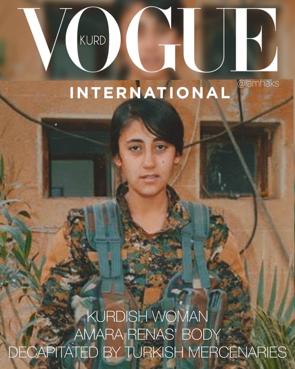 #VogueChallenge ? Ok... here you go. But my challenge to you... let everyone know.  #Kurd #Kurdistan 1/3