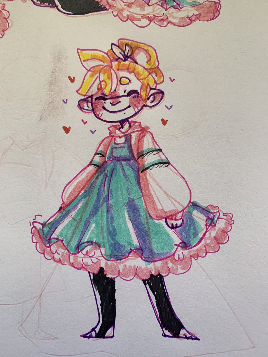 DisasterCryptid's tweet image. I’m just, out here vibing with Coporal in a dress content