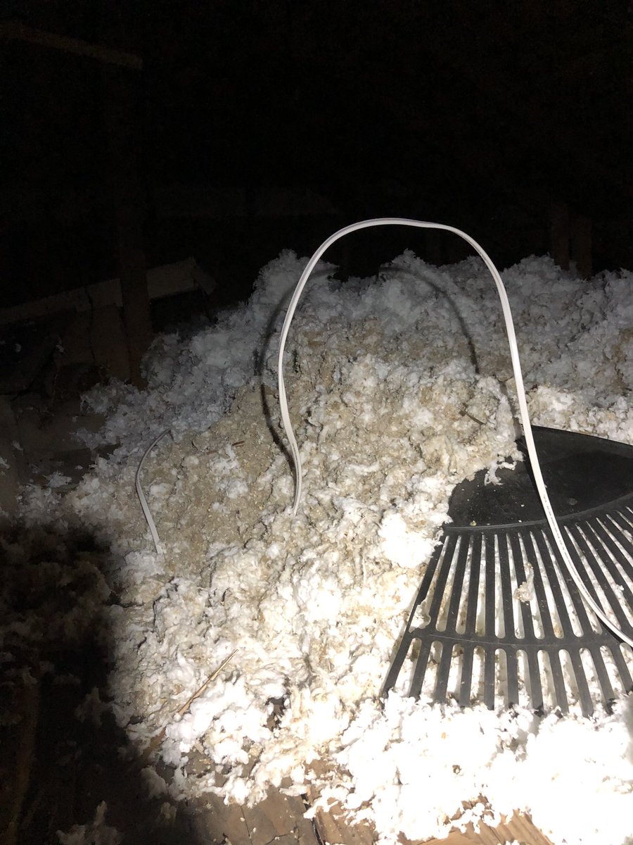 At this point I realized the circuit I wanted to use was going to be inaccessible. So with the help of my friend, we found a circuit that had very little on it and there was a junction box right where the attic entrance is.