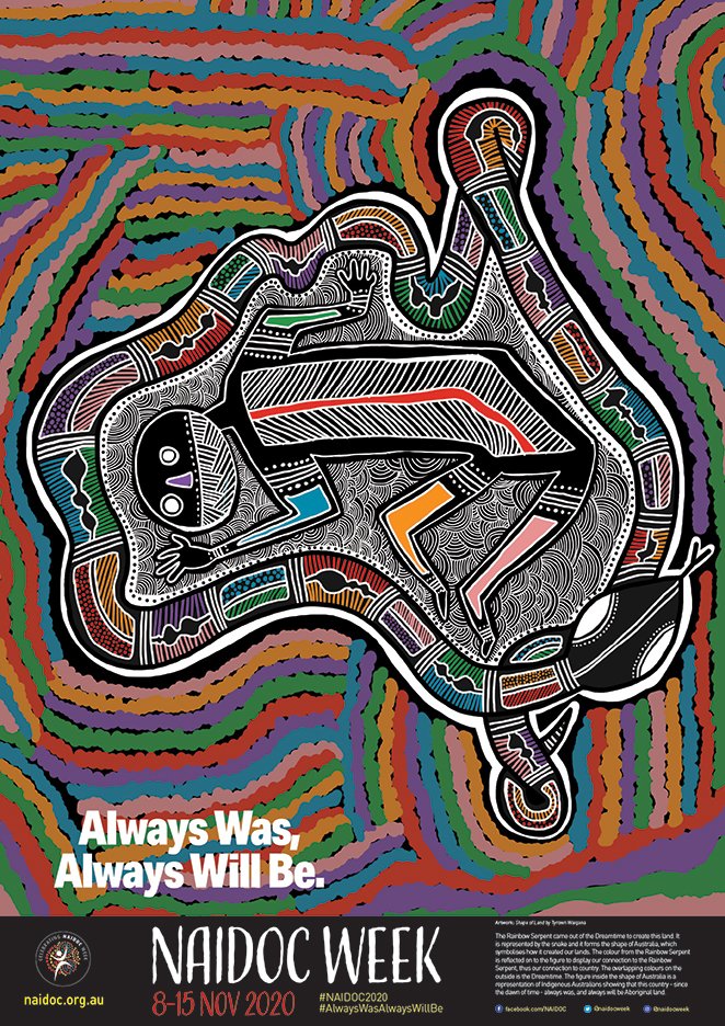 Tyrown Waigana, a Perth based artist and designer, has been named as this year’s winner of the prestigious National NAIDOC Poster Competition. naidoc.org.au/news/waigana-w…