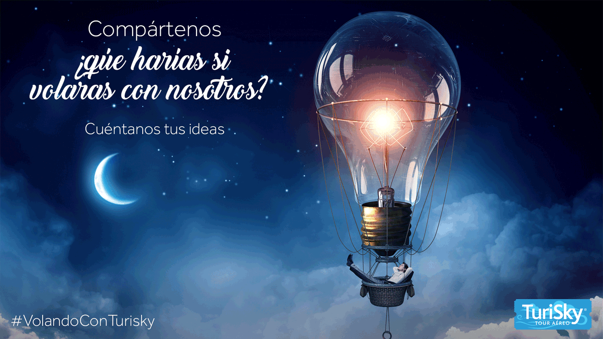 TuriskyCDMX's tweet photo. Nos gustaría saber qué te gustaría hacer mientras vuelas 
con nosotros. ¡Tal vez muy pronto esa idea se convierta en realidad! #VolandoConTurisky! #QuédateEnCasa🎈 🤞🏻 #CuídateYCuídame https://t.co/jkJl8PMXOI