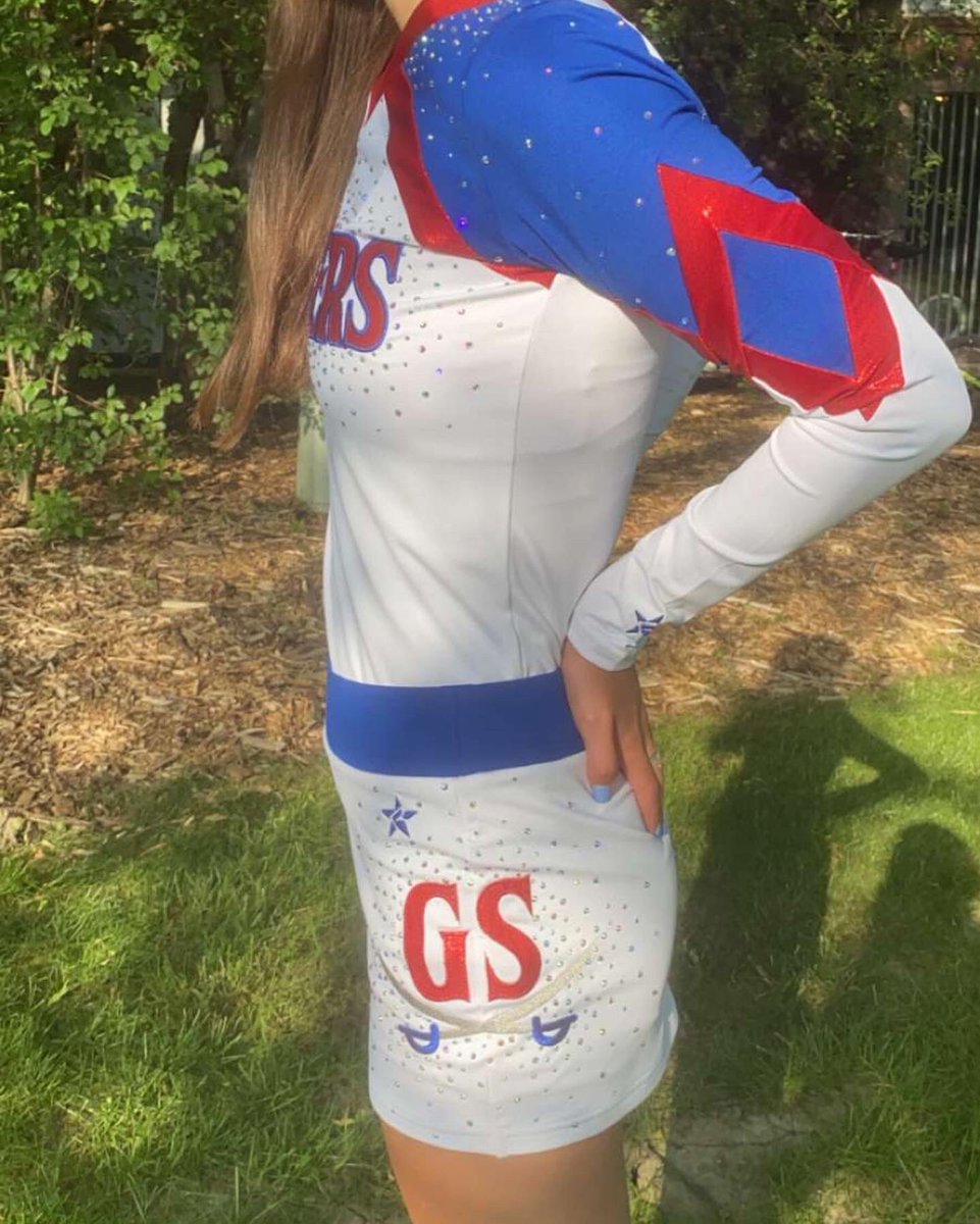 SURPRISE!!!!! Check out our new competition unis ❤️🤍💙