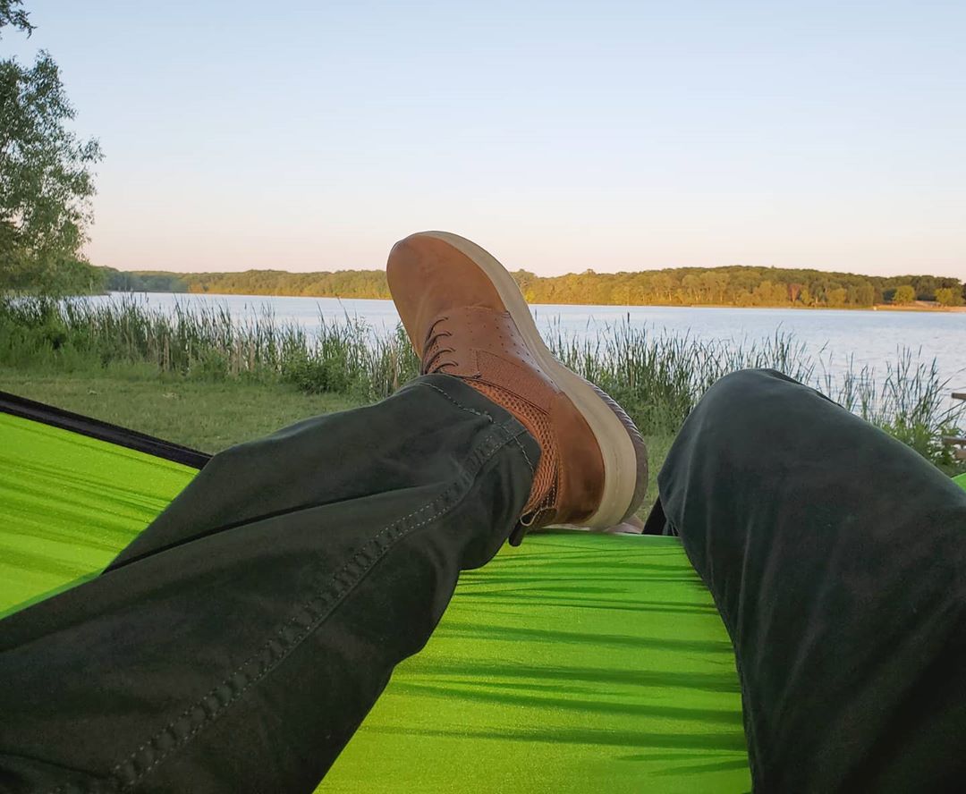 drycampteam's tweet photo. Feet up &amp; relaxing with a view. #outdoorliving 
Check us out 👉 https://t.co/RhDEcf5qMZ https://t.co/6uQGx12Ca1