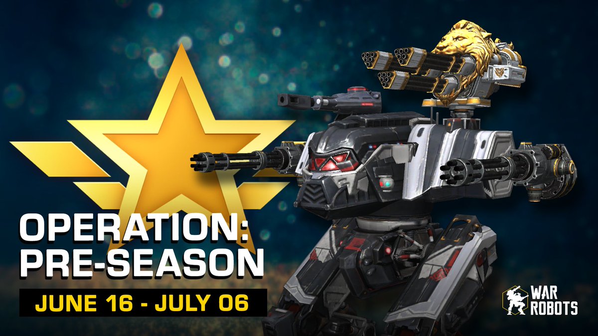 War Robots on "🔥Operation 6 pre-season begun! Inside: Imperial Hades, Yan-di Avenger and lots of resources. Gear https://t.co/Yq2dYG9NGU" / Twitter