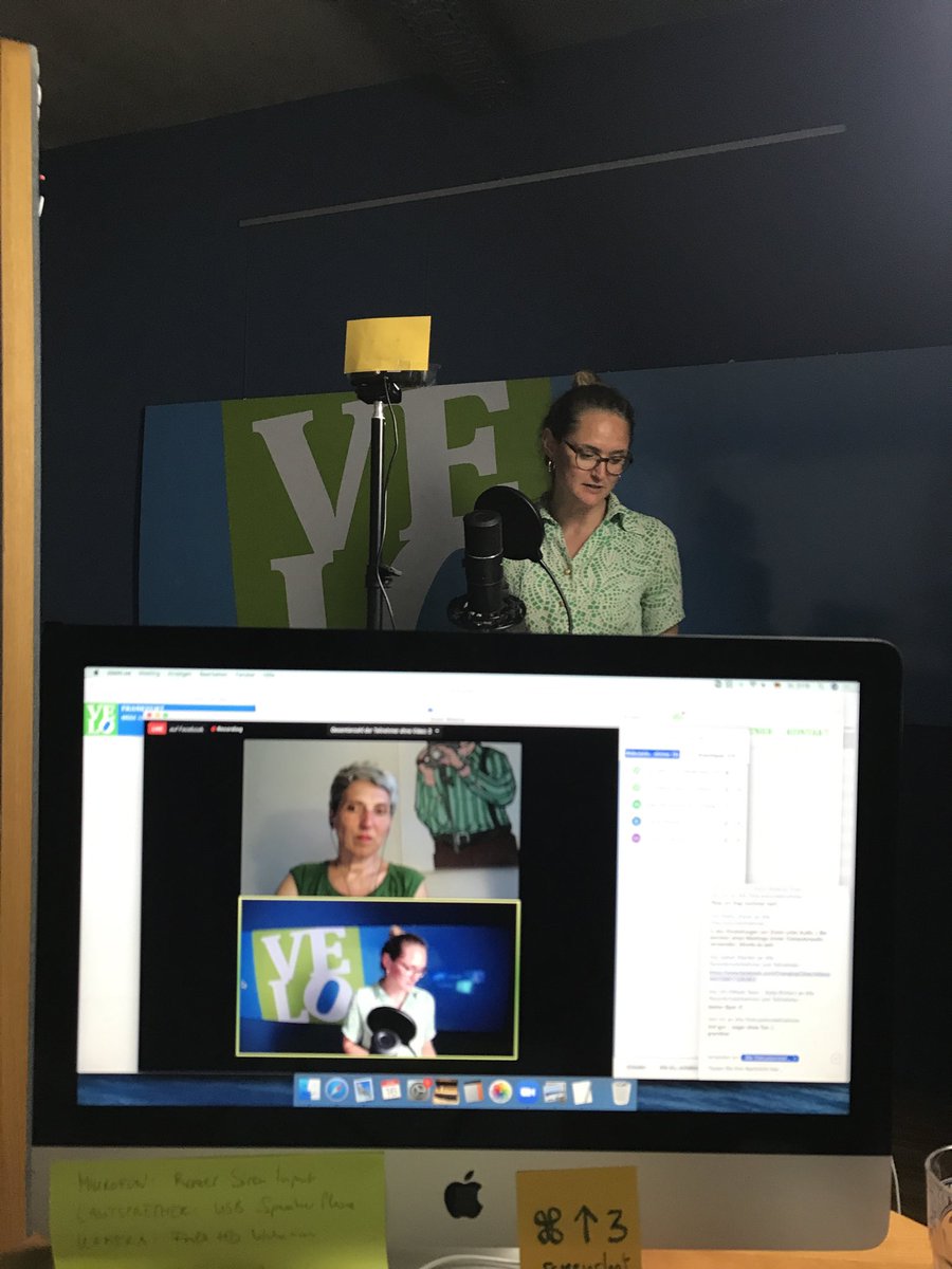 Sneak Peak .. mit ⁦<a href="/CCitiesOrg/">Changing Cities e.V.</a>⁩  ⁦<a href="/ragnhild13/">ragnhild sørensen</a>⁩ und ⁦<a href="/izzyBerlijn/">Isabell Eberlein</a>⁩: #SchönerVerkehren #keineausreden jetzt auf der #VeloWeek 😍🏊‍♀️🏊🏽🏊‍♂️