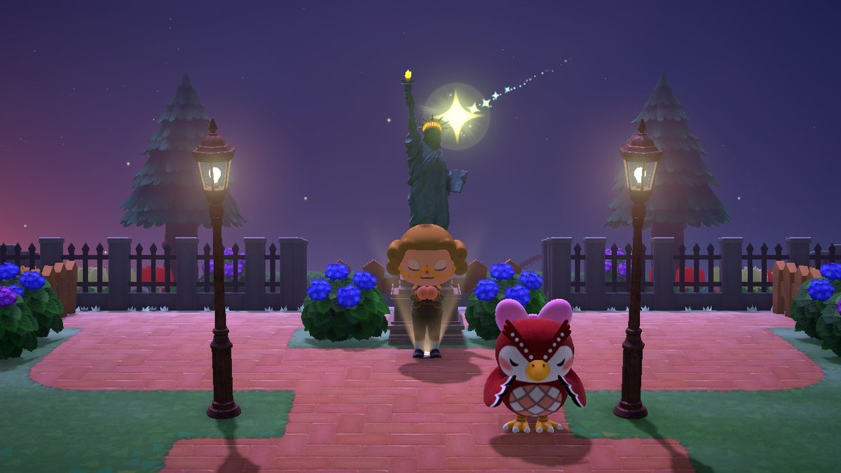 ACNHDad's tweet photo. celeste again this week! an shooting stars! dm for dodo code #AnimalCrossing #ACNH #NintendoSwitch https://t.co/2A4ZGmLr1G