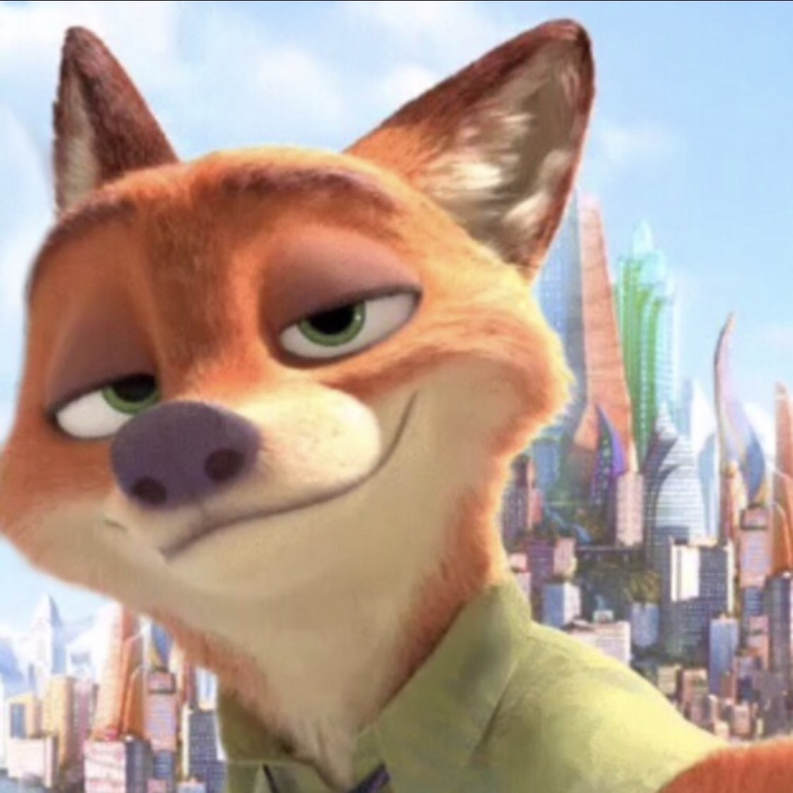 Taehyung as Nick Wilde from Zootopia -- a thread