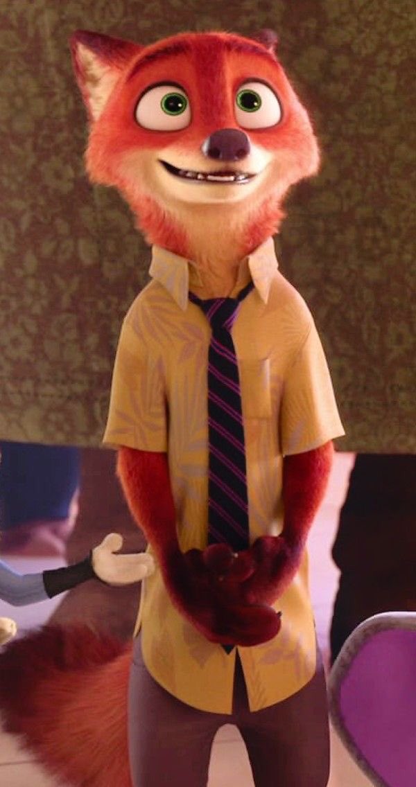 Taehyung as Nick Wilde from Zootopia -- a thread