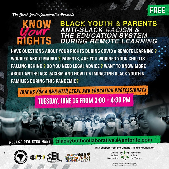 Powerful webinar by black youth in Ontario schools sharing their experiences with racism. Each student is sharing how they experienced microaggressions, unconscious bias and other forms of racism. #AntiBlackRacism #equity #RepresentationMatters