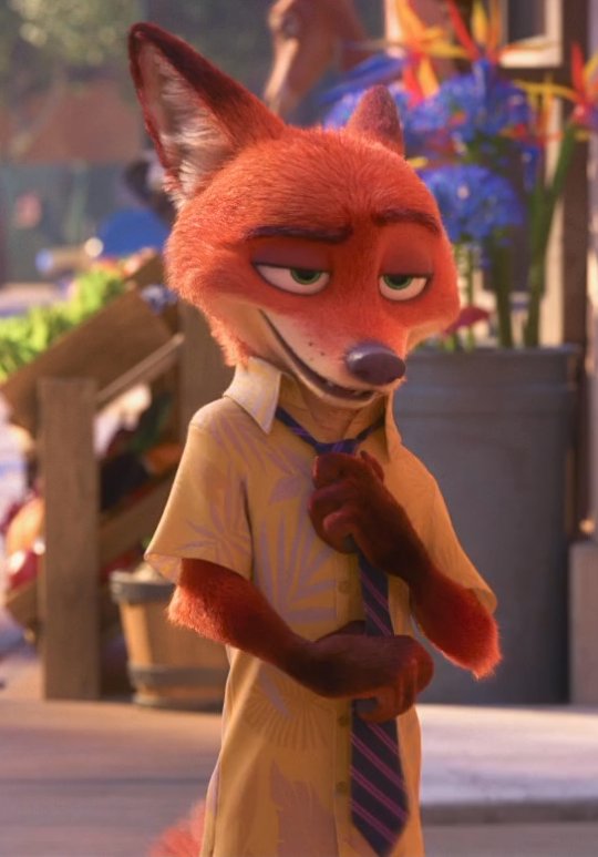 Taehyung as Nick Wilde from Zootopia -- a thread