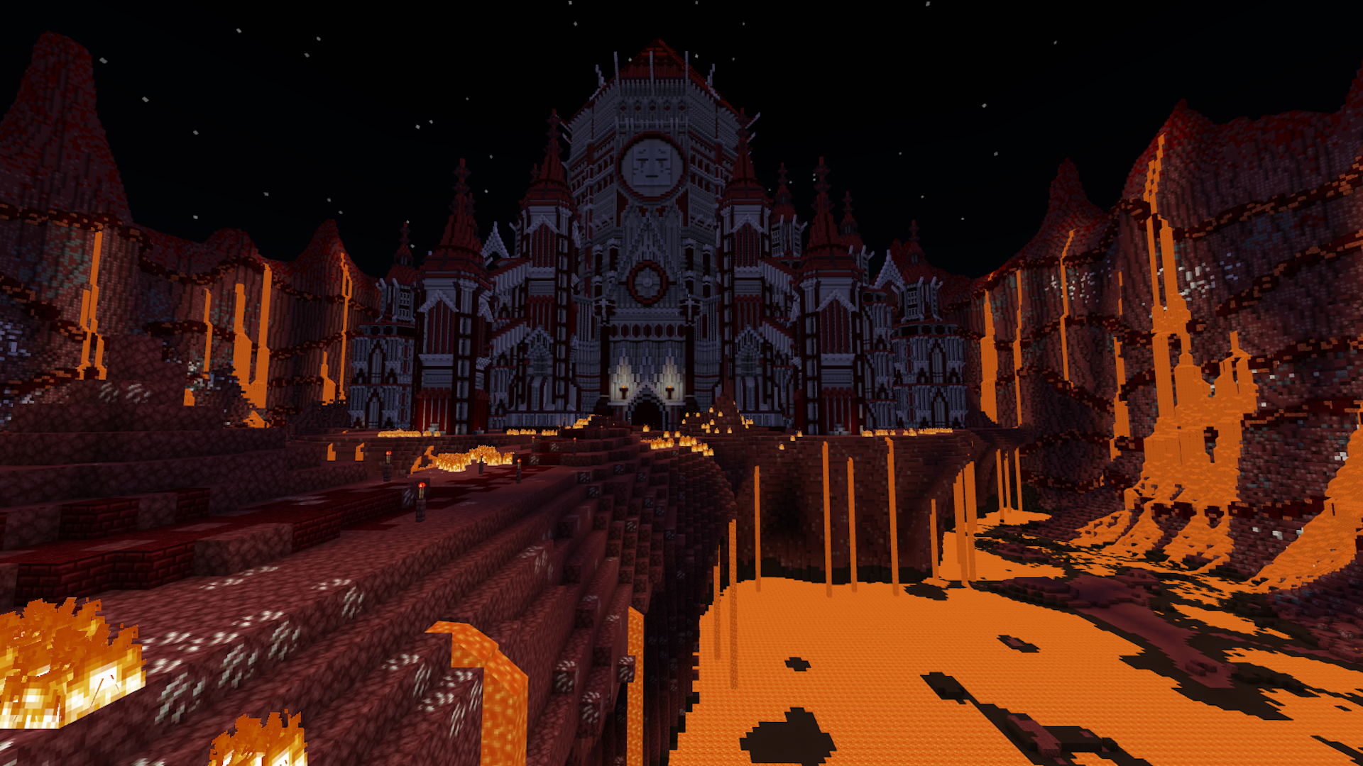 Deathland Nether Fortress/Dungeon Minecraft Map