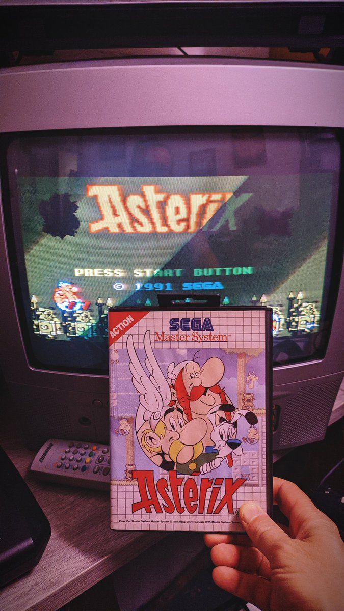 _Golem57_'s tweet image. #segamastersystem2 #asterix