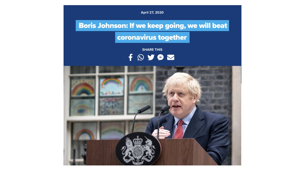 When  @BorisJohnson was unwell, we were sold a story that COVID was a great equaliser, and we were all in this together. It isn't. We aren't.