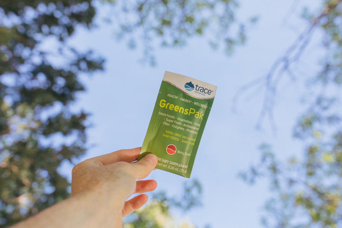 traceminerals35's tweet image. Being busy shouldn’t be an excuse to put your health on the back burner. Keep helpful and easy supplements on hand like Greens Pak to get that extra serving of greens and variety of superfoods in your everyday diet!