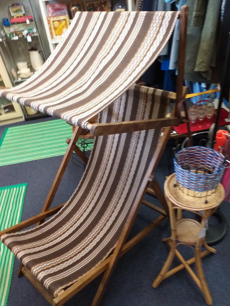 Get ready for summer with this fabulous deckchair with attached canopy. £25 
.
.
#vintagetreasurechest #50s #60s #70s #50sstyle #60sstyle #70sstyle #50shousewife #60shousewife #70shousewife #midcentury #midcenturystyle #midcenturydecor #retro #collectables #midcenturydealer