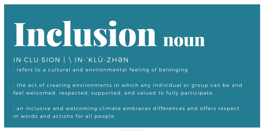 KWRI recognizes and celebrates how our diverse experiences and knowledge add value to our company and the world. In a week that has seen a landmark law passed to protect the #LGBTQ community, and celebrates #Pride and #Juneteenth, let’s take a moment to remember what #DEI means.