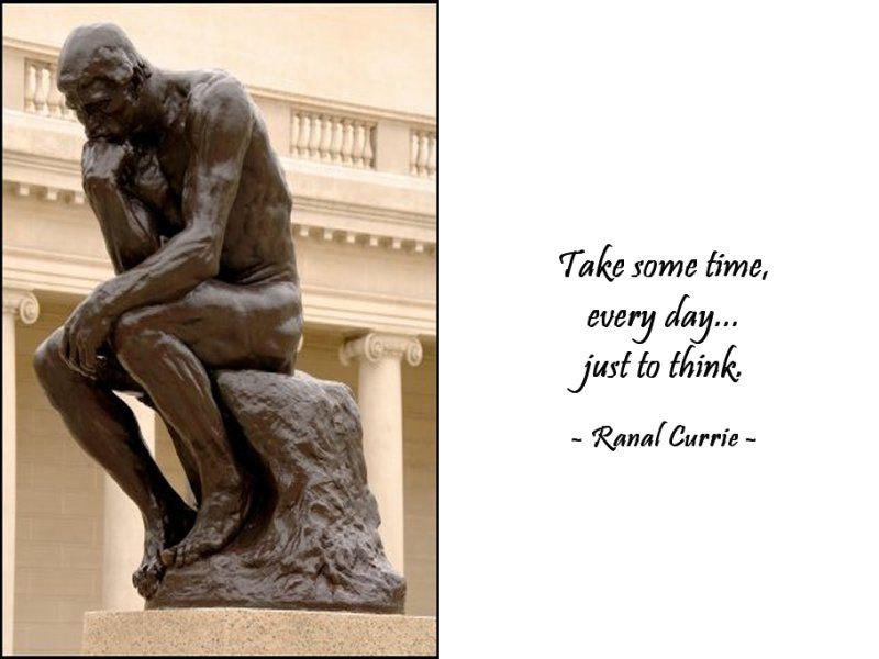 Take some time, every day... just to think.

#quote #QuietTime #Thinking #TuesdayMotivation