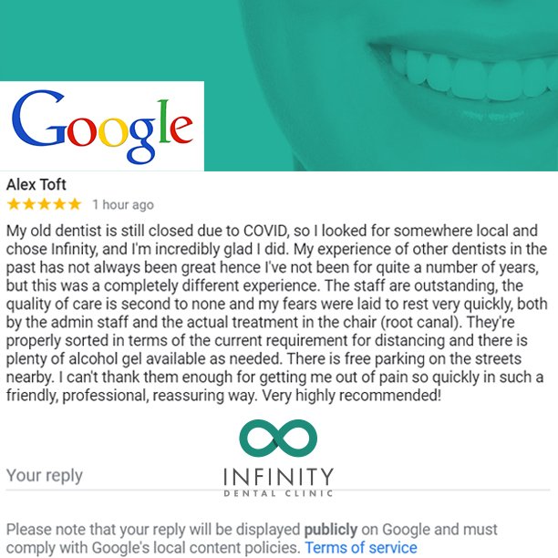 MohsinPatel988's tweet image. Thank you Alex. We are #delighted with your #review. It is amazing when patient's acknowledge everything our team are doing to help patients during this challenging time. So thankful to our team and our incredible patients.