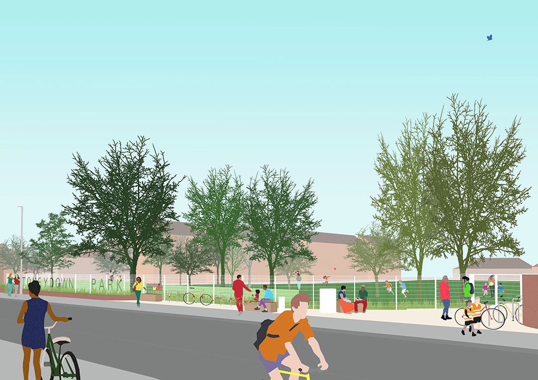 The delayed park extension project commissioned by  <a href="/wfcouncil/">Waltham Forest Council</a> and managed by <a href="/what_if_info/">what_if_projects</a> will now begin this week. Additions will include new fencing, mixed hedges to shield pollution, additional trees, as well as logs, seating and bike racks... 
1 of 2
#E17 #StoneydownPark