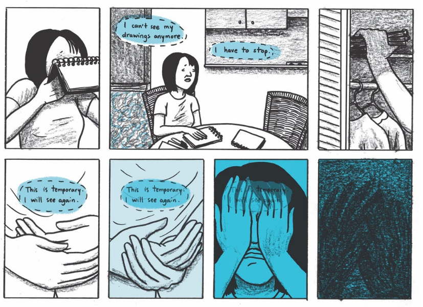 Fantagraphics Books on Twitter: ""Across the book, images register both how Chong is seen by the external world and how she feels, translating sensation to the page..." Dancing After Ten by Vivian