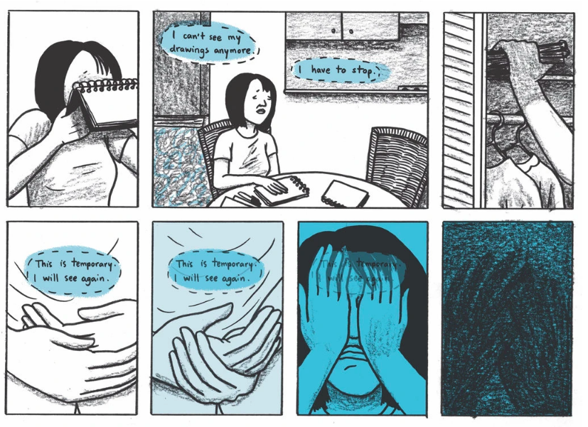 Fantagraphics Books on Twitter: ""Across the book, images register both how  Chong is seen by the external world and how she feels, translating  sensation to the page..." Dancing After Ten by Vivian