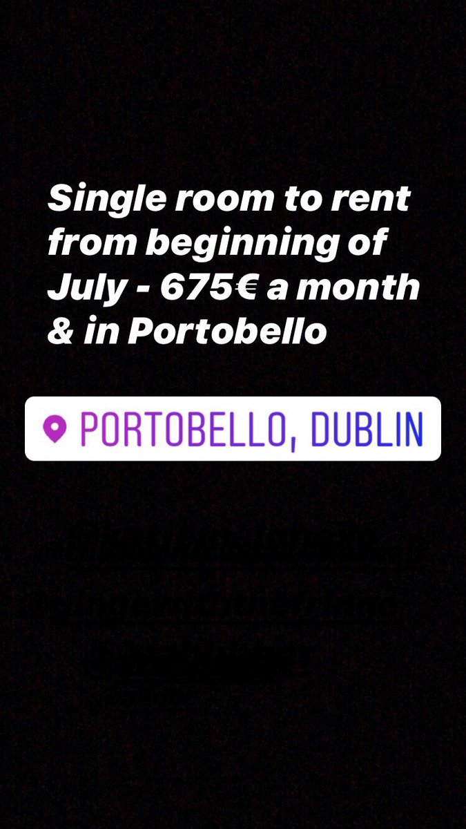 single room to rent in portobello for 675€ a month. Lovely big house in a great area of town. #rentfairy #rentdublin plssss share x