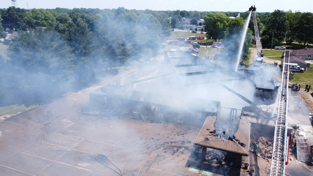 ClintonJournal's tweet image. Clinton's Assembly of God was destroyed by fire today. Photos courtesy of Adam Charron.