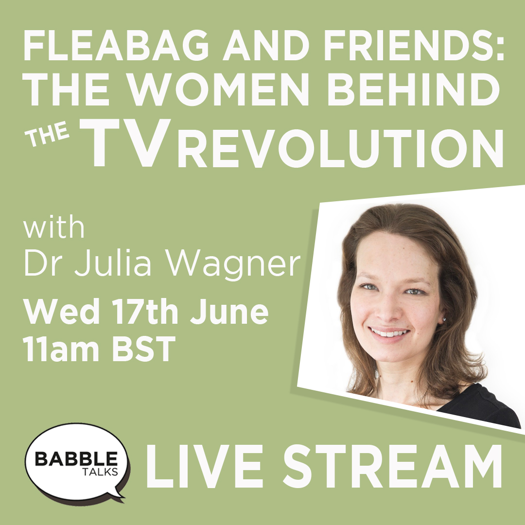 BabbleTalks's tweet image. Tomorrow! Women are behind some of the most successful and funny television series of recent years like Fleabag and The Marvellous Mrs Maisel. On Wed 17/06 Dr Julia Wagner @jrwagz hear how female creators are shaking up the male-dominated TV industry. Tix babbletalks.com