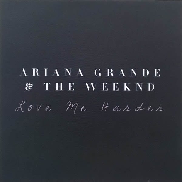 the third single from My Everything, "Love Me Harder", featuring recording artist The Weeknd, debuted on the Billboard Hot 100, later peaking at #7.
